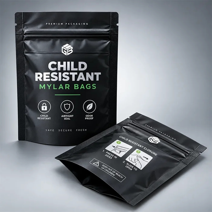Child Resistant Mylar Bags