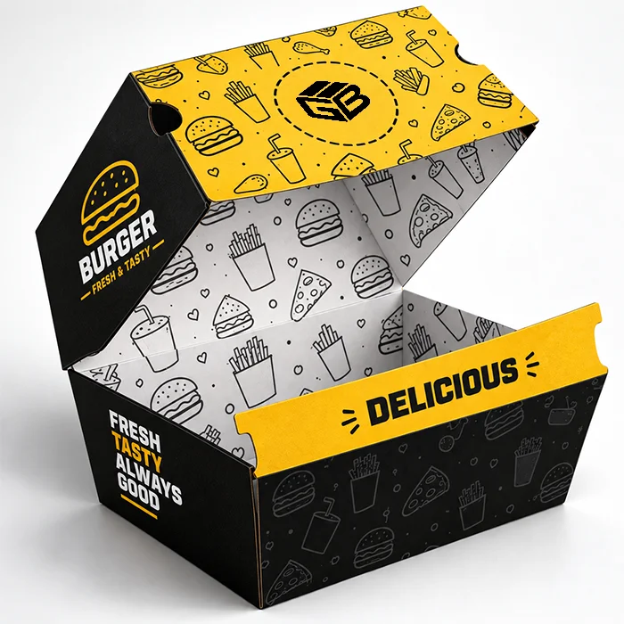 Custom Burger Boxes