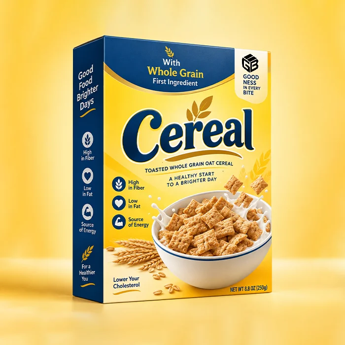cereal packaging