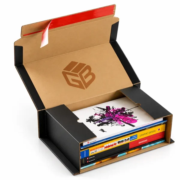 custom book packaging boxes