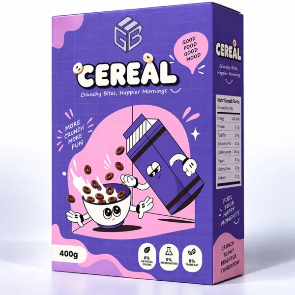 customized cereal boxes