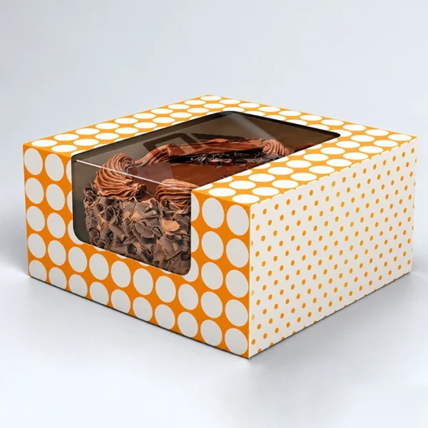 Cardboard Cake Boxes with window