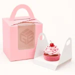 Cupcake Gift Boxes with window