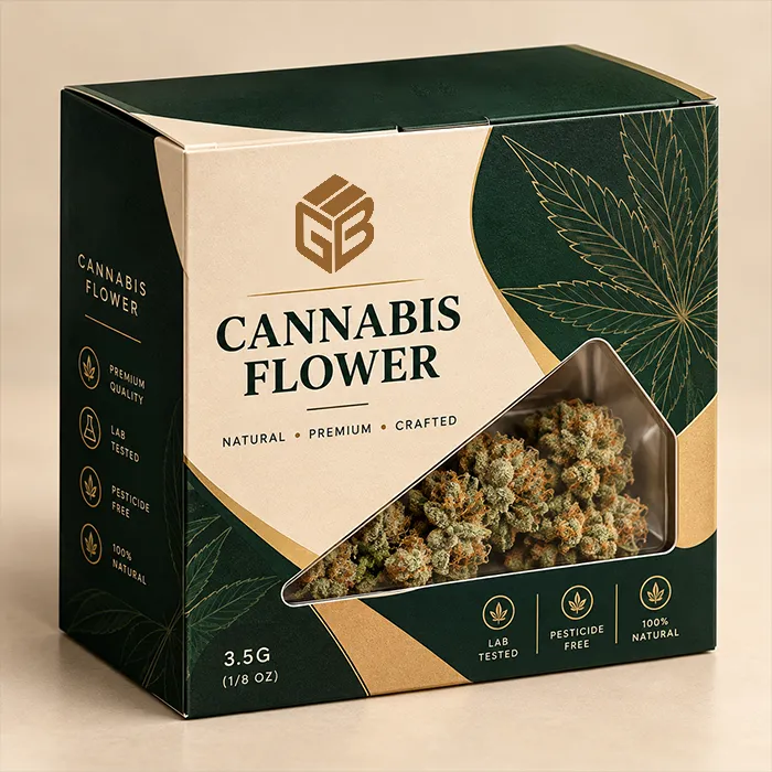 Custom Cannabis Flower Boxes