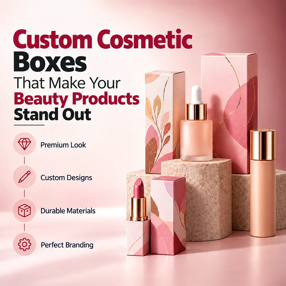 Custom Cosmetic Boxes That Make Your Beauty Products Stand Out