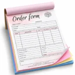 Custom Order Forms