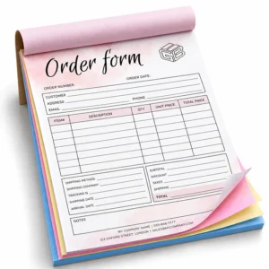 Custom Order Forms