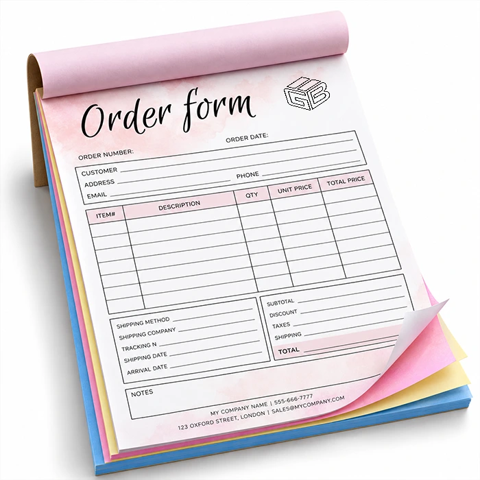 Custom Order Forms