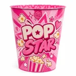 Custom Pink Popcorn Bucket