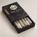 Custom Pre-Roll Packaging Inserts with log