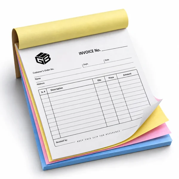 Custom Printed Invoice Book