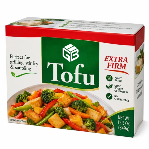 Custom Printed Tofu Boxes