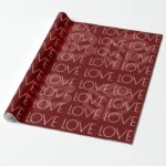 Custom Valentine Wrapping Paper