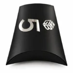 Custom black pillow boxes