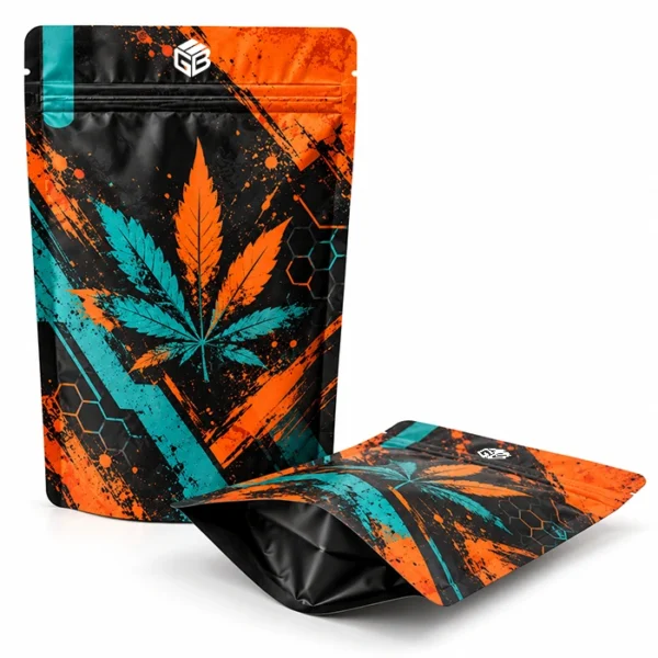 Custom exotic weed bags