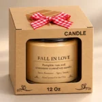 Custom kraft Candle Box