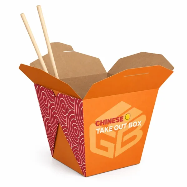Custom printed Chinese Takeout Boxes