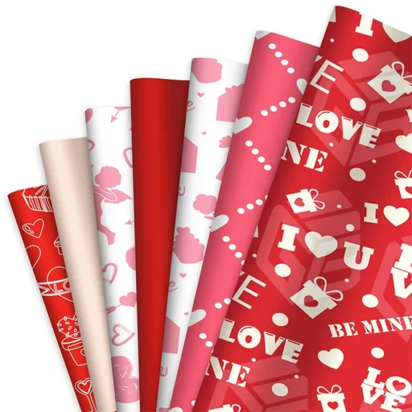 Valentine Wrapping Papers