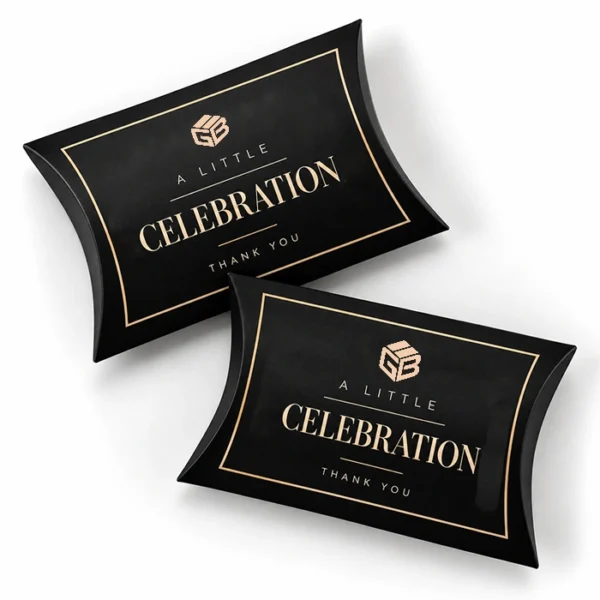 black pillow boxes wholesale