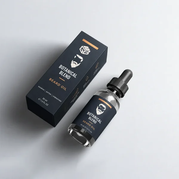 custom beard oil Packaging