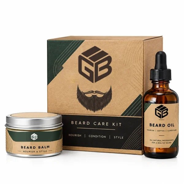custom beard oil box