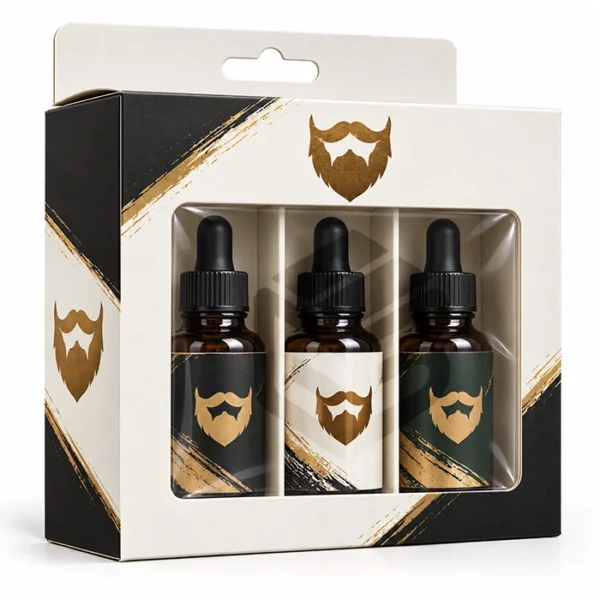 custom beard oil boxes
