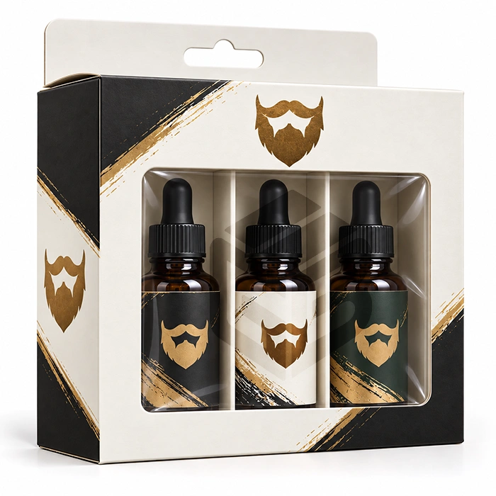 custom beard oil boxes