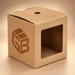 die cut kraft Candle Box