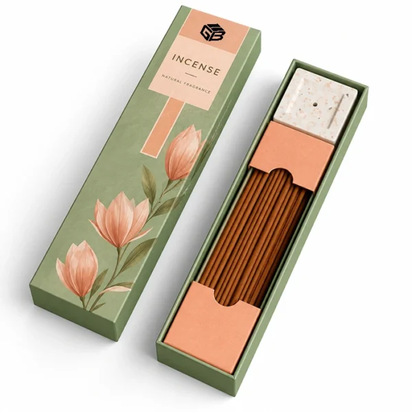 incense packaging with logo