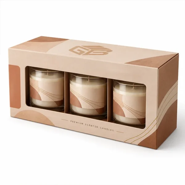 kraft Candle Boxes