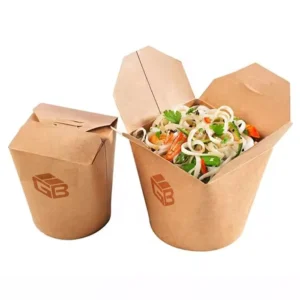 kraft paper noodle boxes